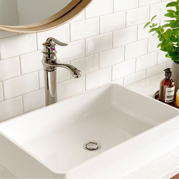 Dartford Single Hole Single Handle Bathroom Faucet with Matching Pop-up Drain In Chrome