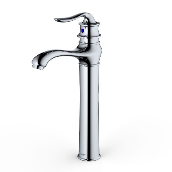 Dartford Single Hole Single Handle Bathroom Faucet with Matching Pop-up Drain In Chrome