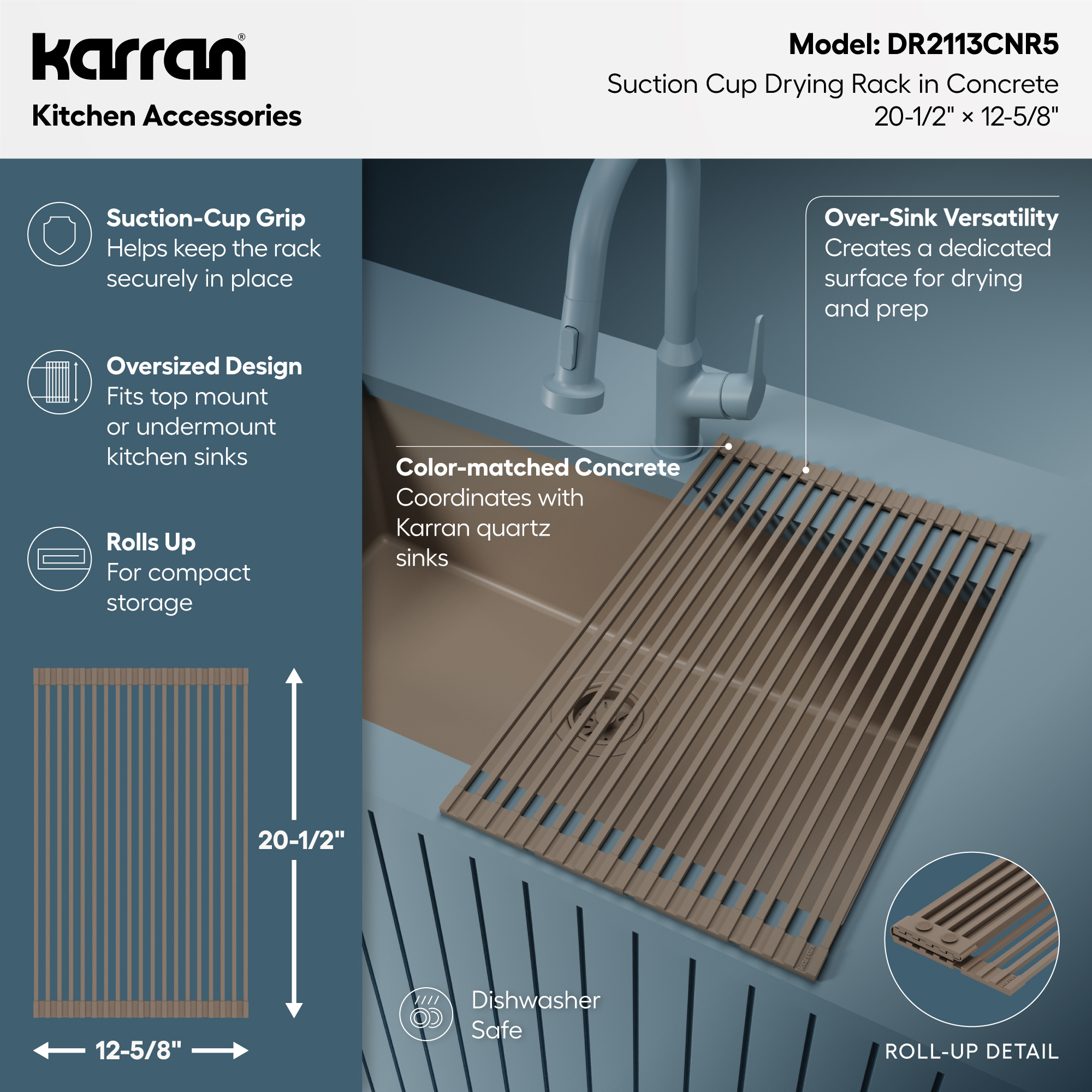 Concrete Suction Cup Drying Rack