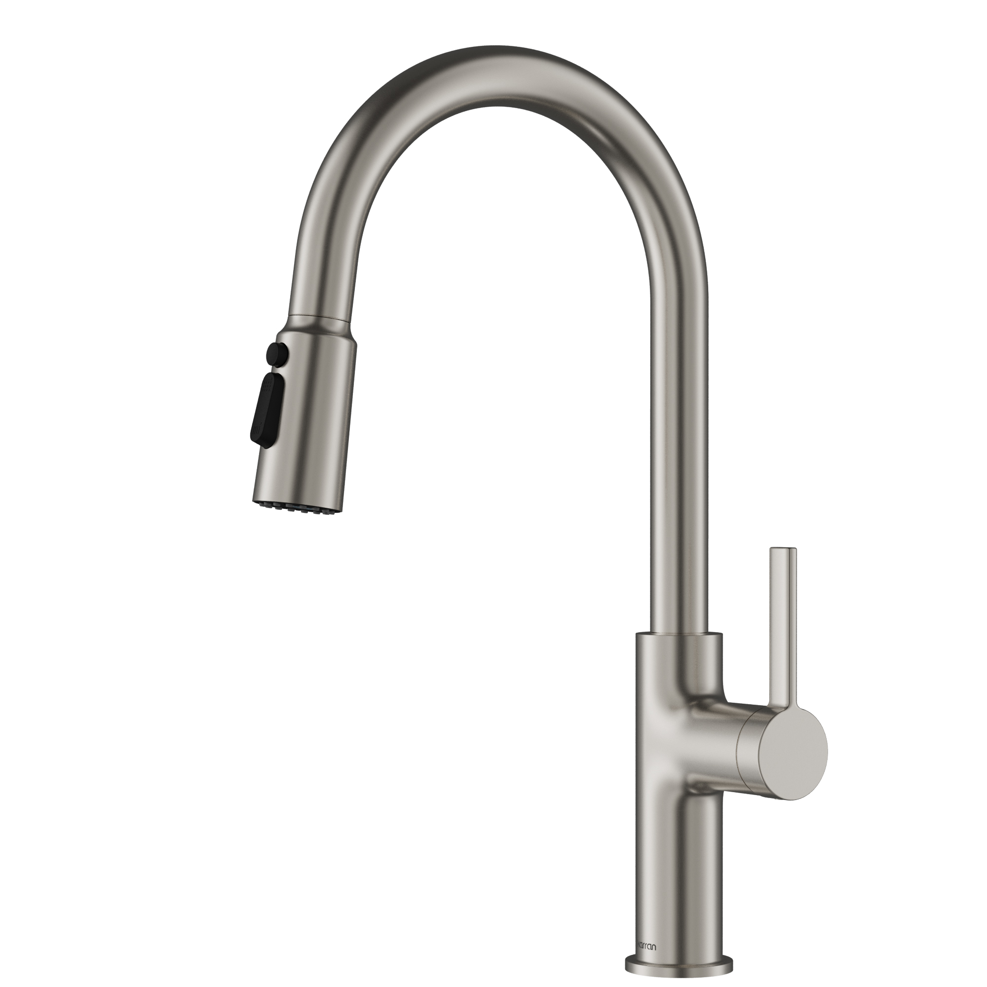 Stalbridge Single Handle Pull-Down Sprayer Kitchen Faucet In Spot-Free Stainless Steel