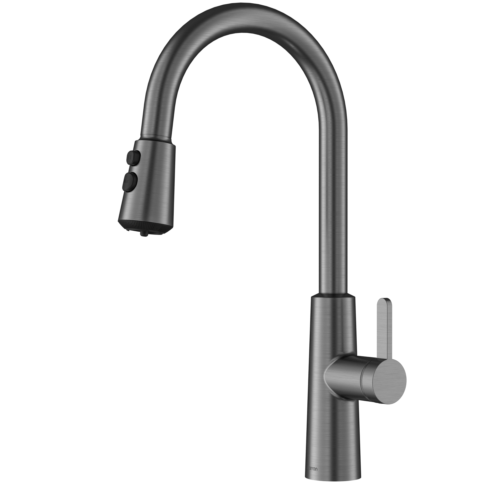 Elmsworth Pull-Down Sprayer Kitchen Faucet In Spot-Free Gunmetal Grey