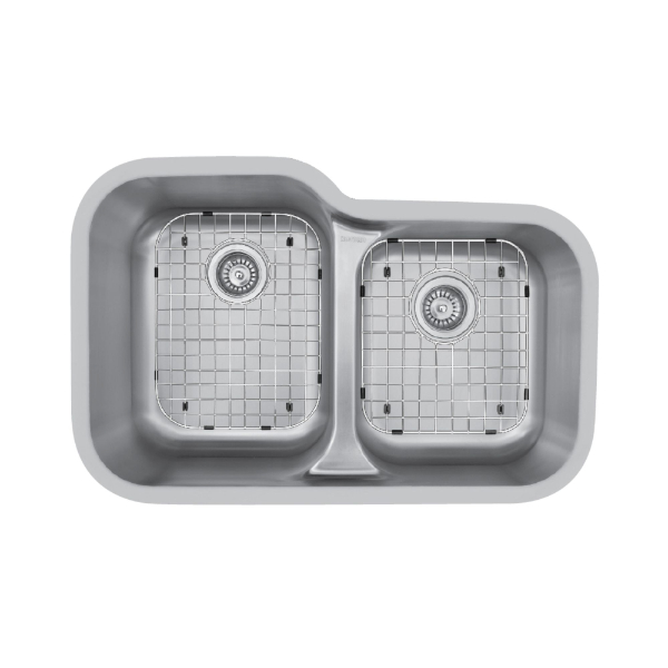 Stainless Steel Bottom Grid - Fits in Large Bowl of Karran Sinks - E-360R, Q-360R, U-6040