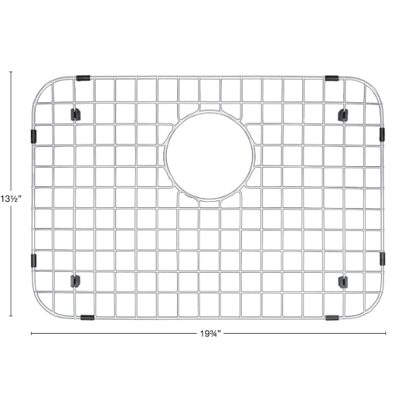 Stainless Steel Bottom Grid - Fits in Karran Sinks - E-320, U-2418