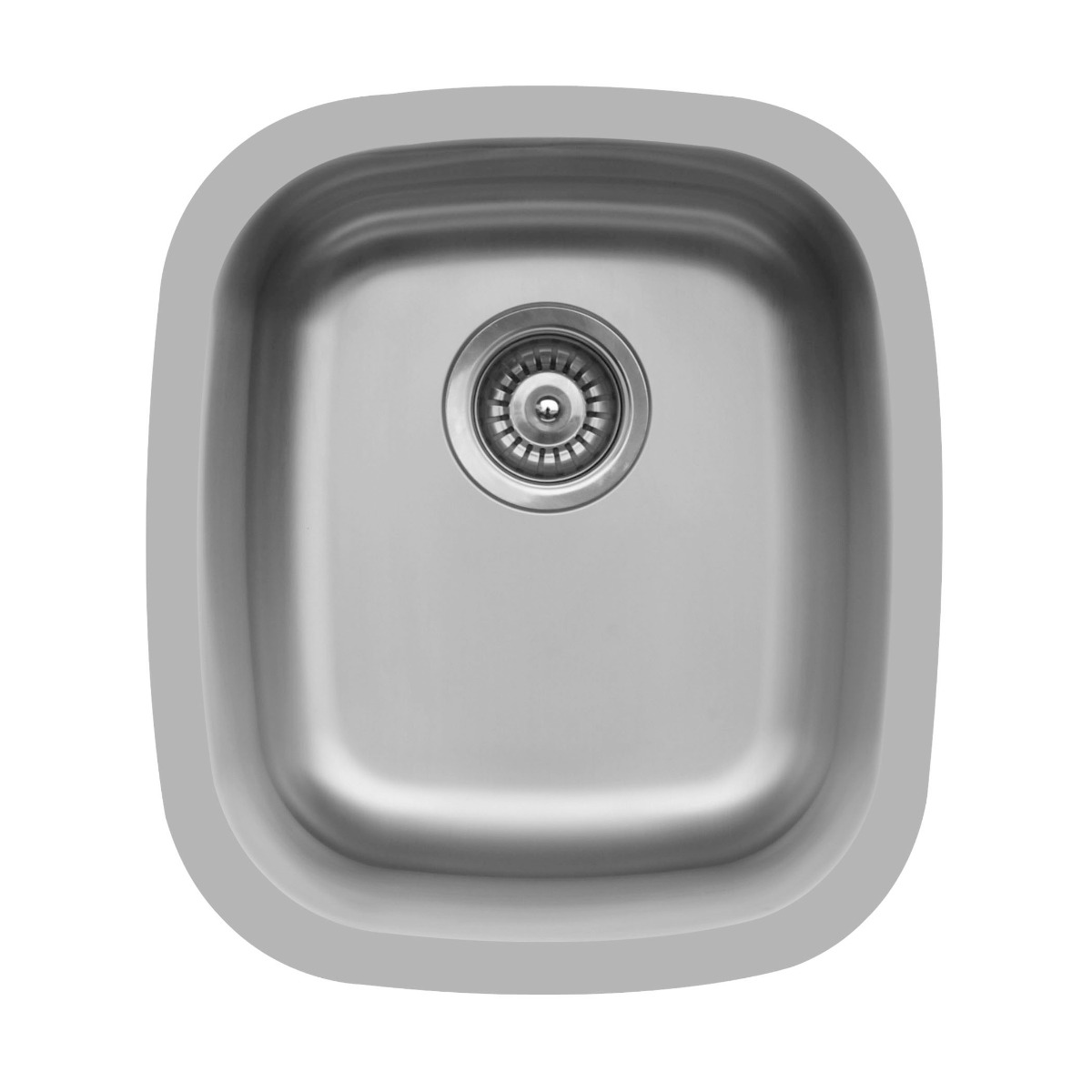 16" Seamless Undermount Stainless Steel Bar/Prep Sink