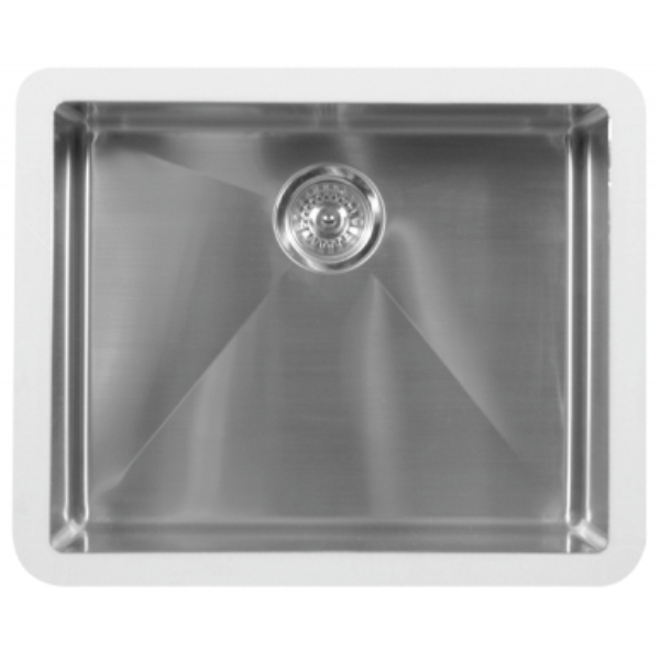 23-1/2" Seamless Undermount Single Bowl Stainless Steel Laundry Sink