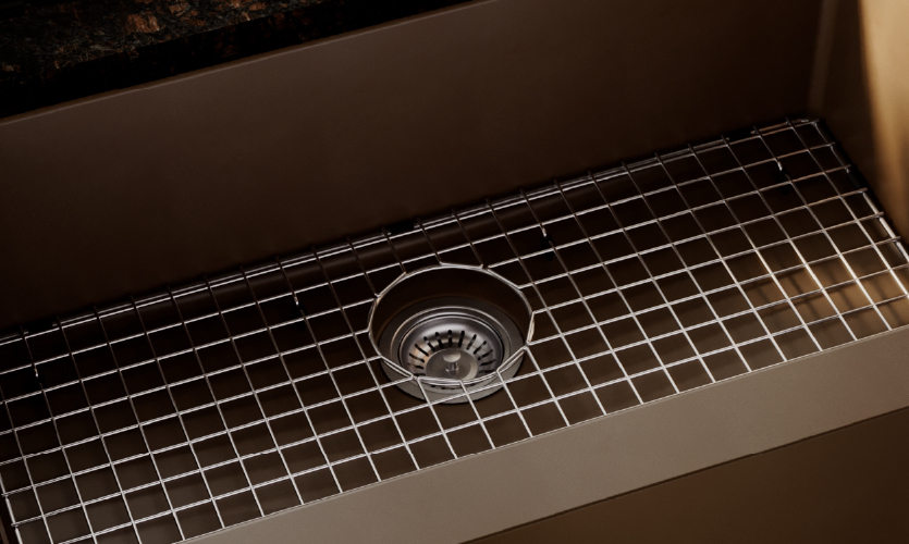 Color-Matched to Your Quartz Sink