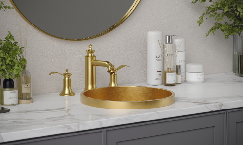 Four PVD Finishes to Match Any Bathroom Palette