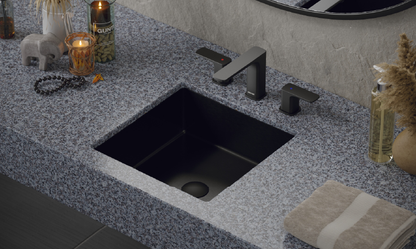 Four PVD Finishes Designed to Complement Any Vanity