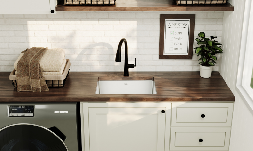 A Sink That Works Like Part of the Countertop, Without the Fuss