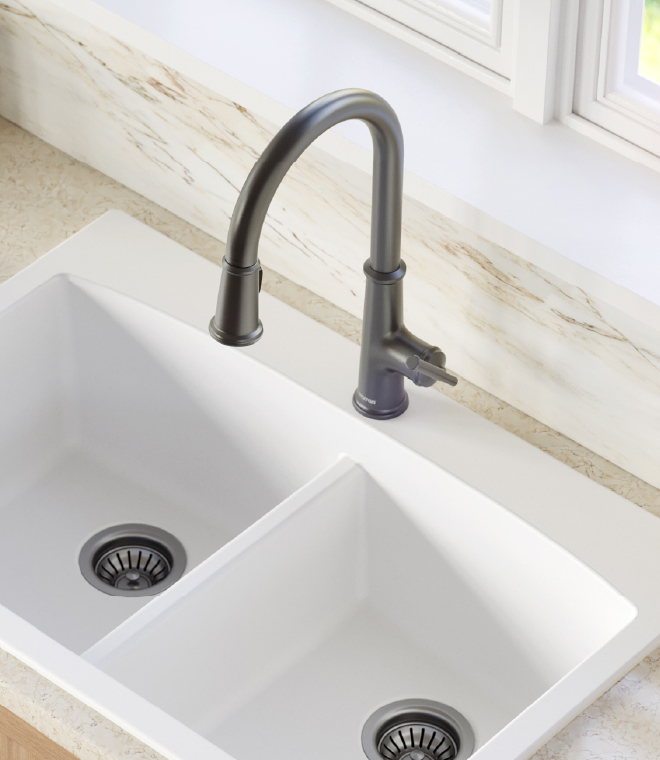 Karran Elwood Pull Down Kitchen Faucet