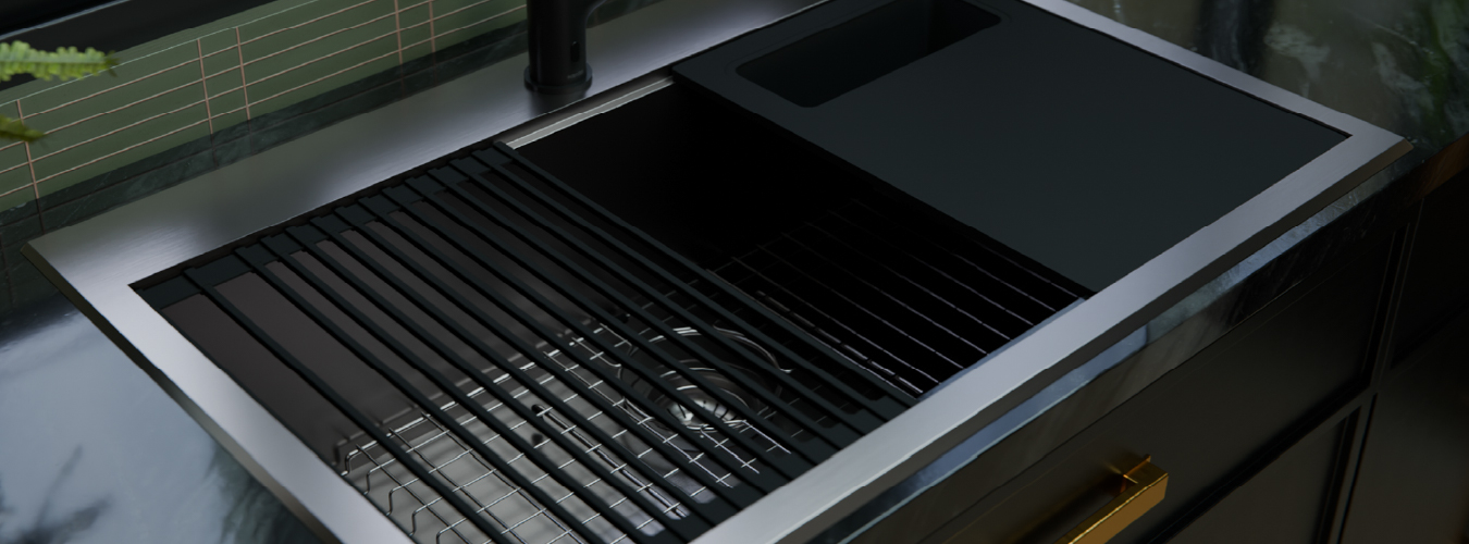 Drain Placement and Corners: R15 Corners + Center-Right Offset Drain