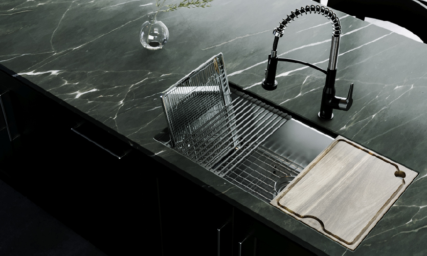 Handcrafted 16-Gauge Stainless Steel Built for the Active Kitchen