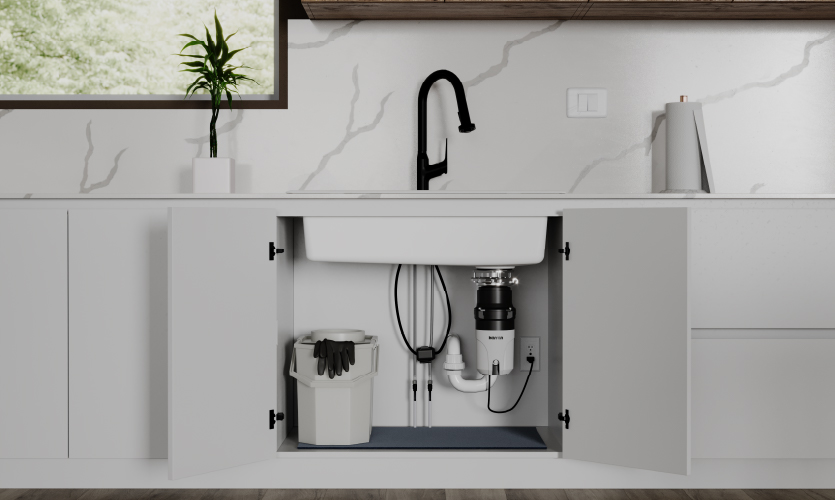 Complete Installation Kit with Dishwasher Connector