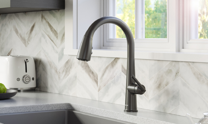 Three Finishes for a Modern Kitchen Palette