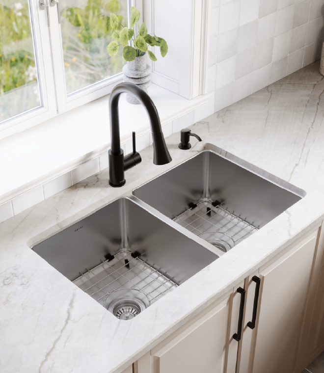 Karran Lansen Stainless Steel Undermount Kitchen Sink