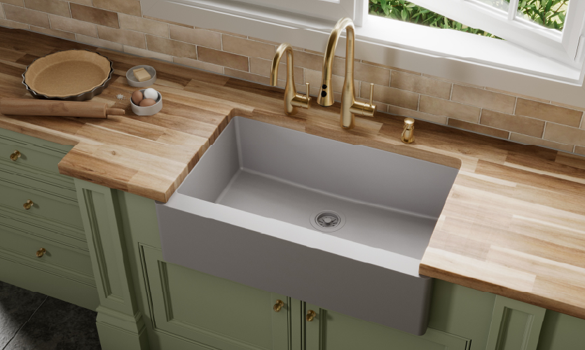 An Extra-Deep Single Bowl for a Working Kitchen