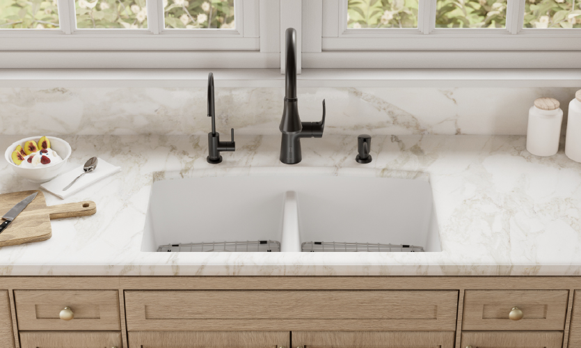 Two Equal Bowls for a Multi-Zone Workspace