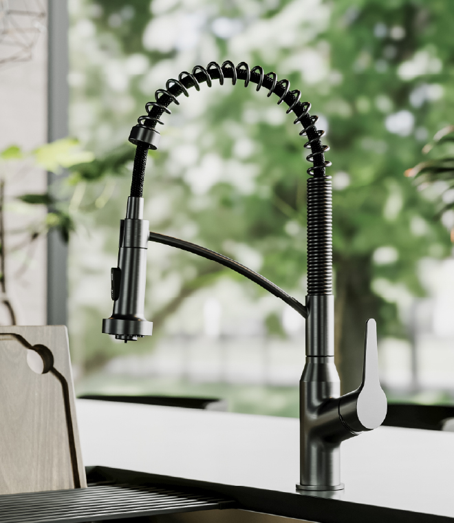 Duo Flip Aerator: Three Spray Modes in One Refined Head