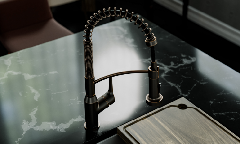 360° Swivel and Pull-Down Reach: A Sink Zone That Feels Accessible