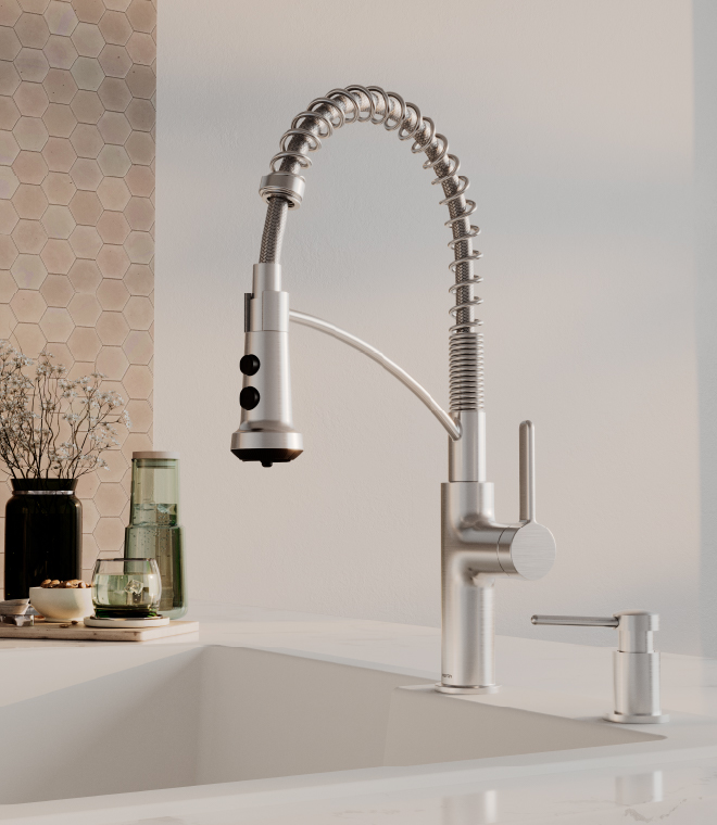 Commercial-Style Geometry: The Professional Kitchen Advantage