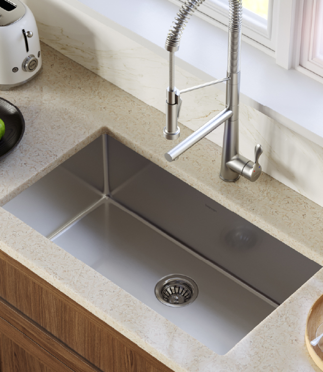 Karran Select Series Stainless Steel Undermount Kitchen Sink