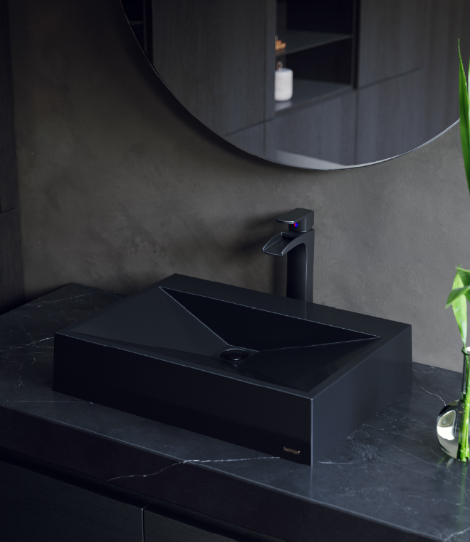 Karran Sternhagen Quartz Composite Vessel Bathroom Sink