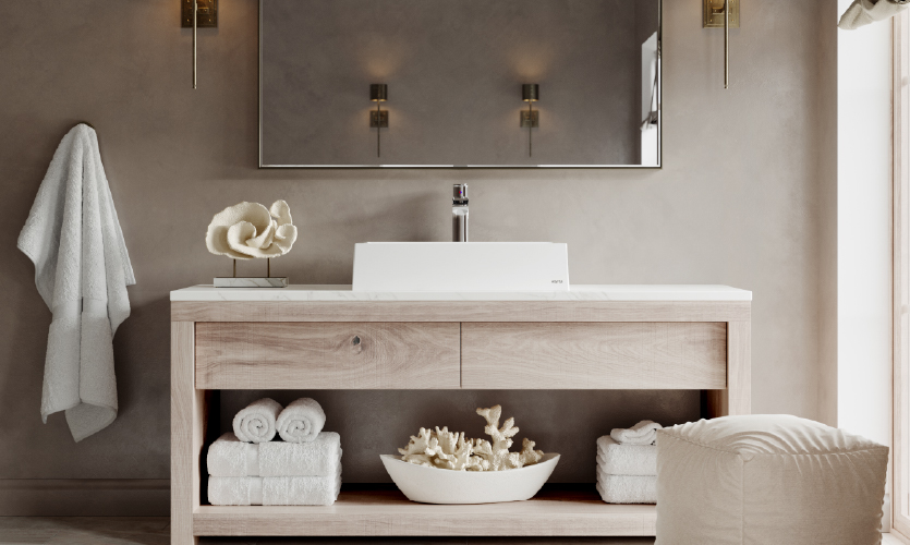 Designed for Above-Counter Installation