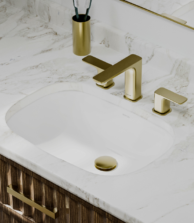 Karran Valera Vitreous China Undermount Bathroom Sink