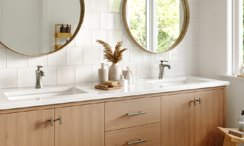 A Transitional Design That Works Across Bathroom Styles