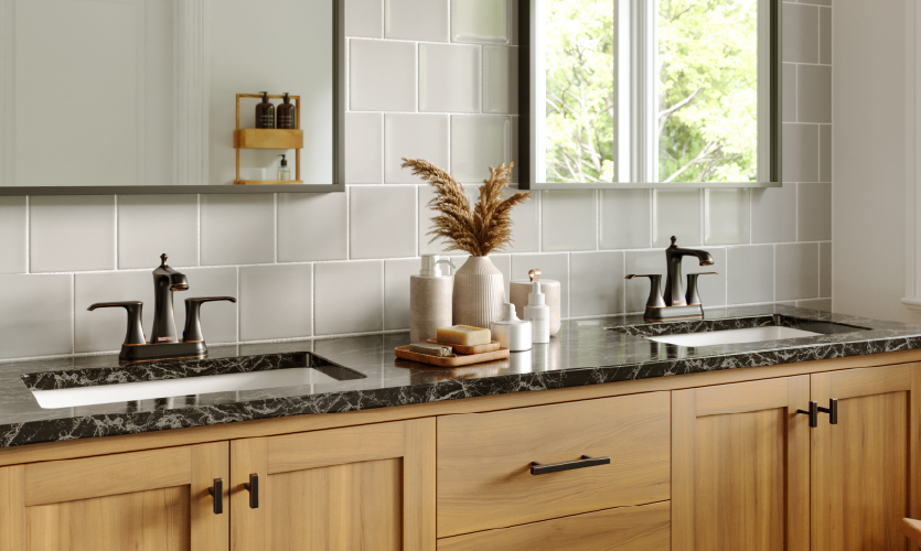A Transitional Design That Works Across Bathroom Styles